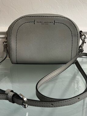 Marc Jacobs Saffiano Playback Boxed Dome Crossbody Bag